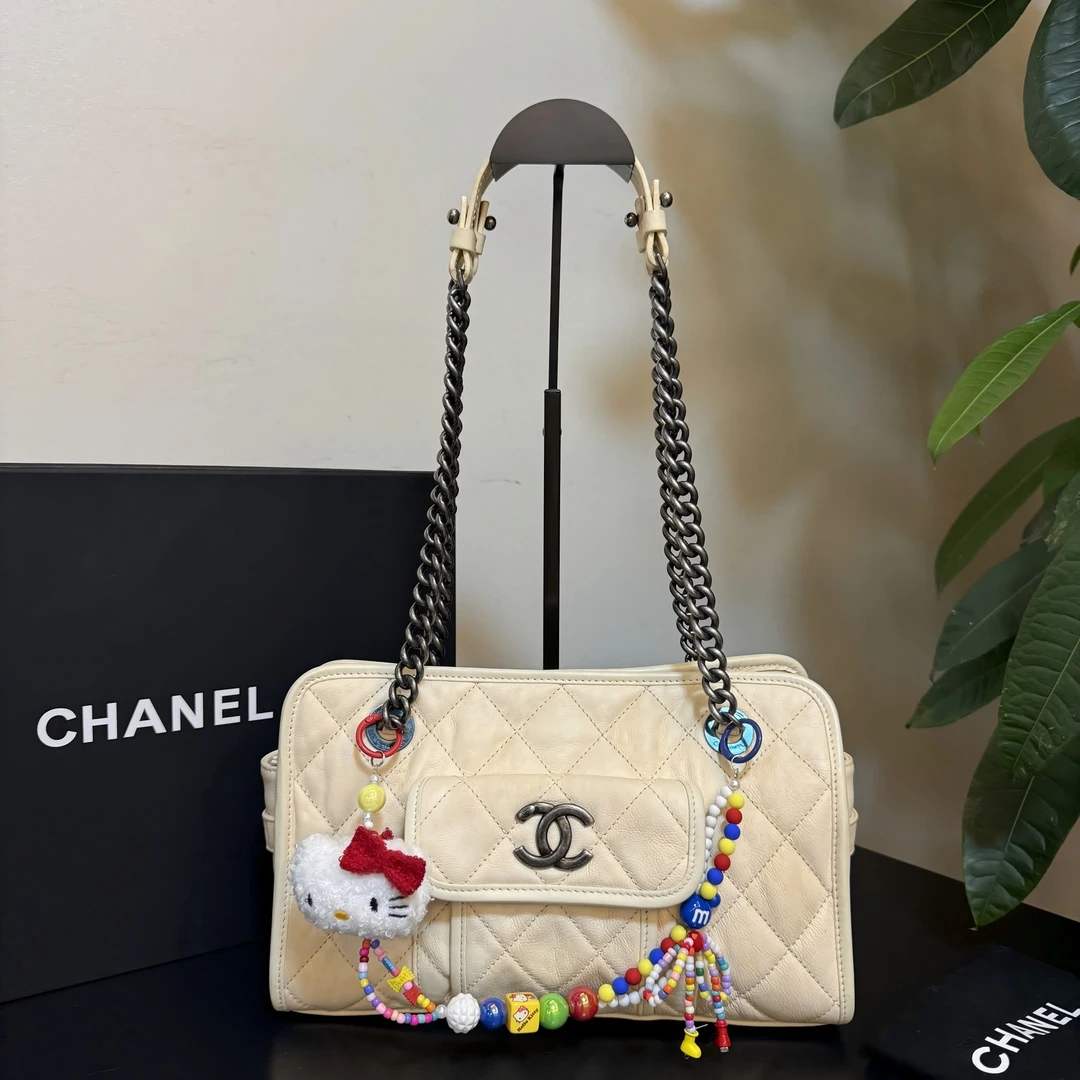 99新 Chanel/香奈儿 /夏vv1206/单肩包/13715