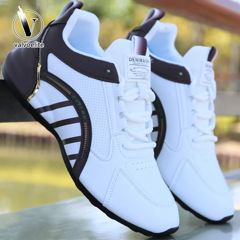 VALVOELITE男鞋新款休闲鞋防水防滑运动鞋韩版防滑厚底女运动鞋