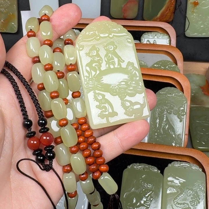 石材一物一拍生肖鼠