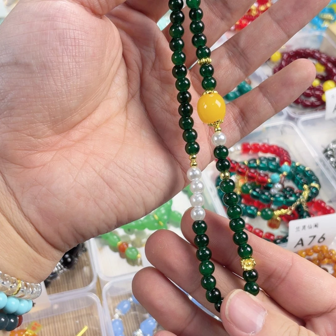 玛瑙手饰银S925镀金镶嵌