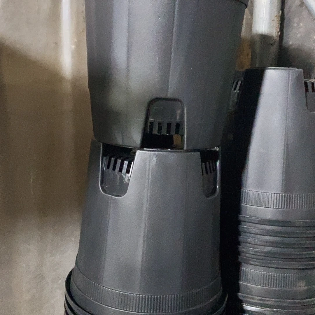 塑料新22公分黑加伦盆10个