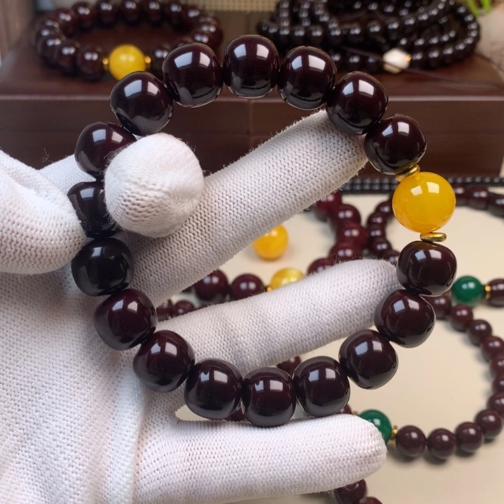 蒙***斯猴头核桃手串猴头手串