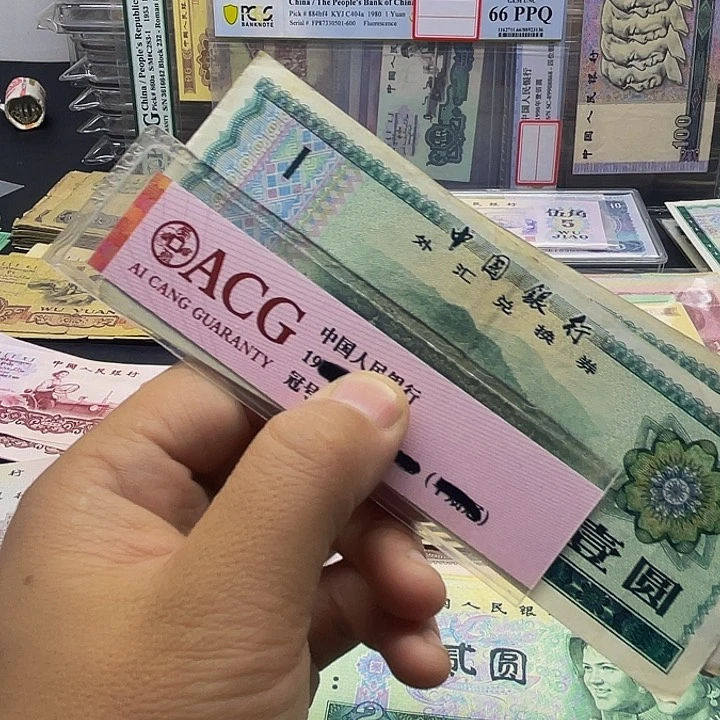 退市外汇券1元散张2张如图