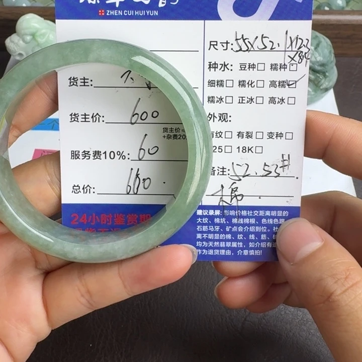 翡翠未镶嵌颈饰手镯