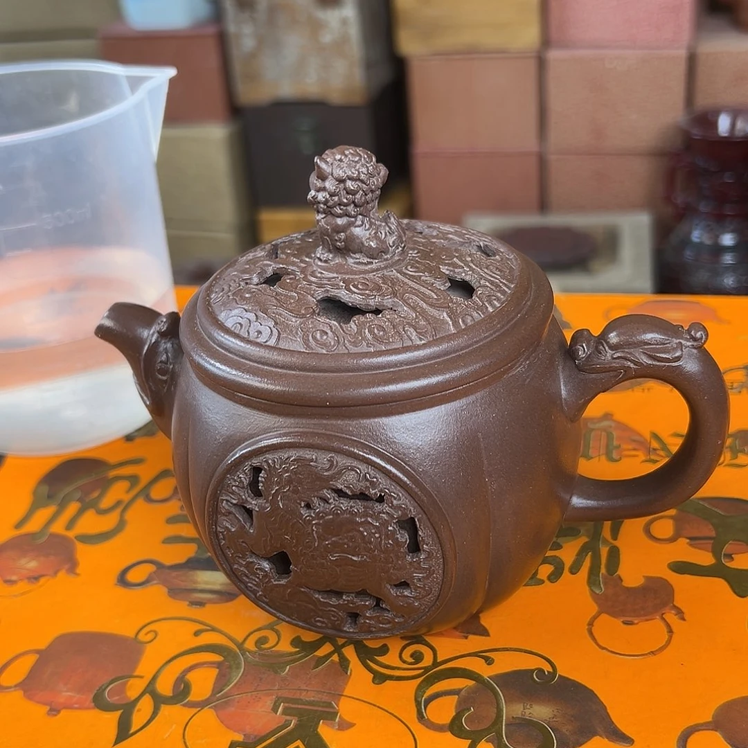 紫砂茶壶原矿紫紫砂壶