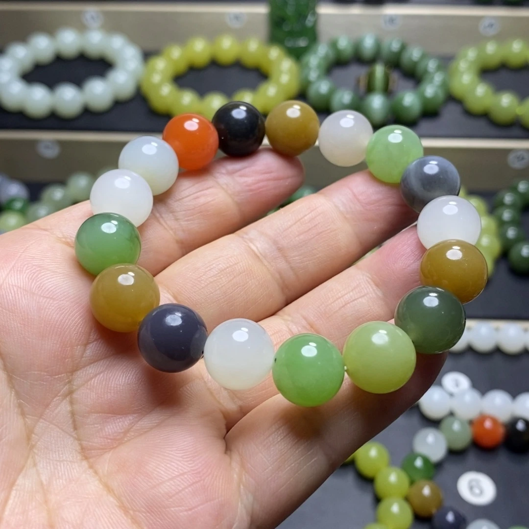 未镶嵌手串和田玉