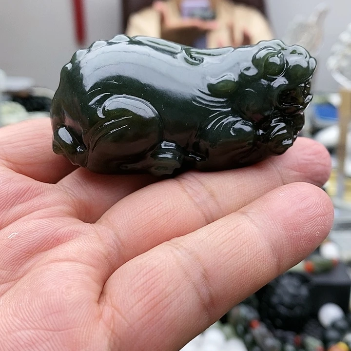 【闪购商品】手链未镶嵌和田玉华发貔貅