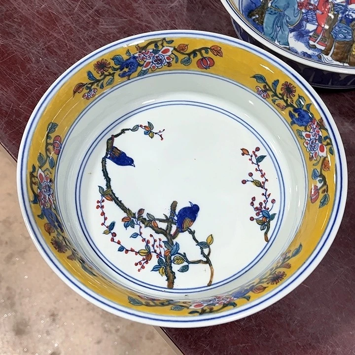 摆件///////直径21.5厘米。绿。