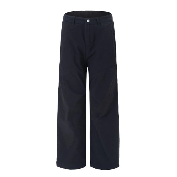 美式水洗高街直筒工装裤男2025新款潮牌cleanfit休闲伞兵阔腿裤男