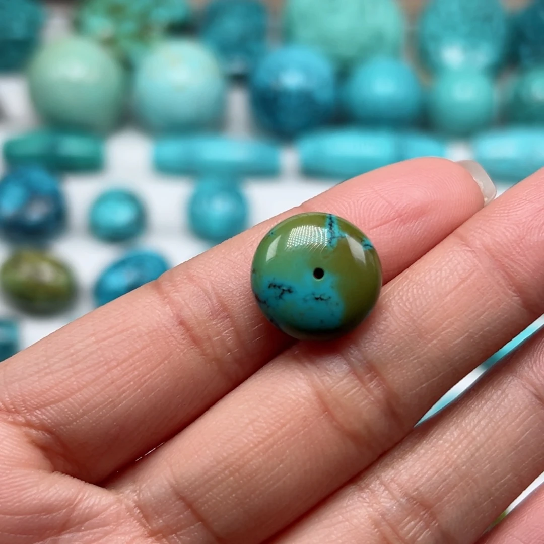 绿松石珠宝奇石未镶嵌