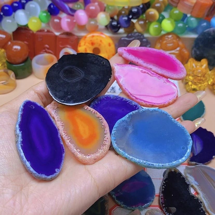 【闪购商品】玛瑙/玉髓颈饰未镶嵌伶*?