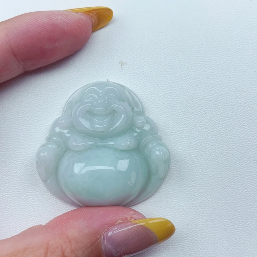 翡翠未镶嵌颈饰百**开