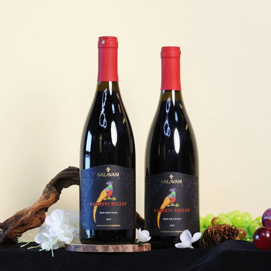 【格鲁吉亚进口】木莱特智慧鸟干红红葡萄酒13度750ml /瓶*2