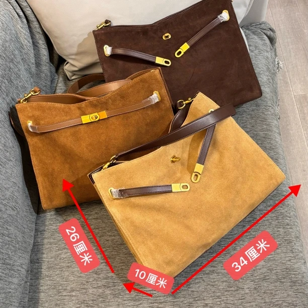 【铂金时袋】5841牛皮配休闲百搭手提女包新品设计师款