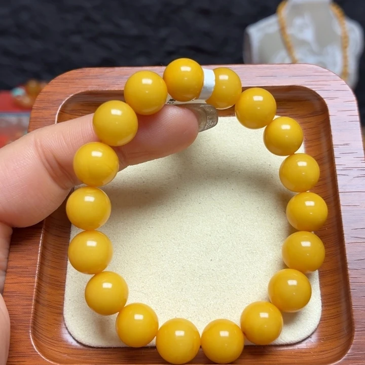 蜜蜡未镶嵌手链手串