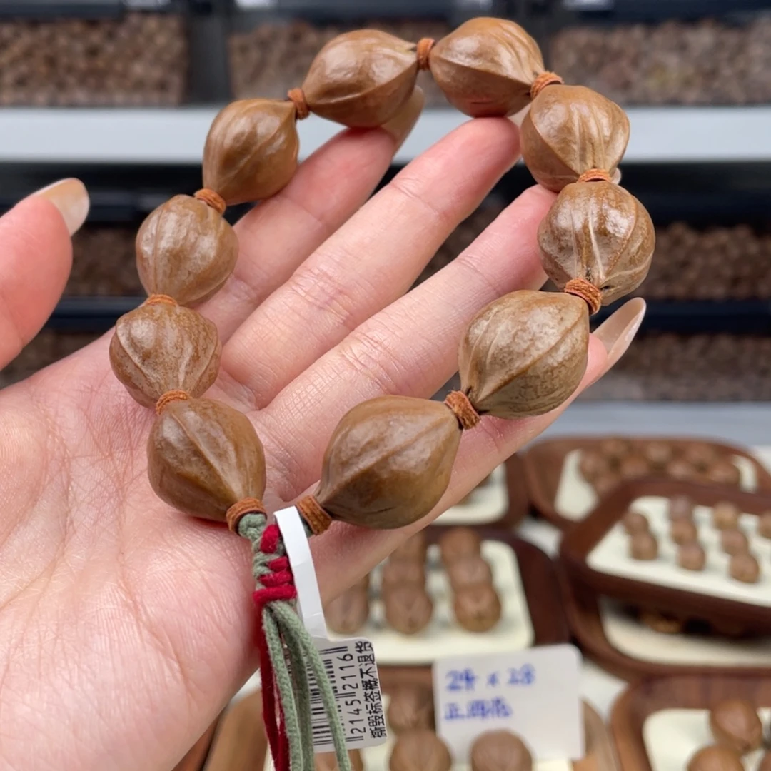 张***美手串/手链橄榄核17 24梅林铁核三面佛