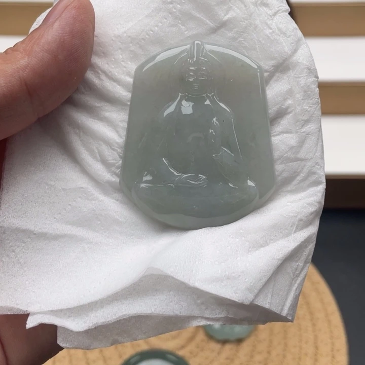 翡翠未镶嵌吊坠(不含链)翡翠挂件
