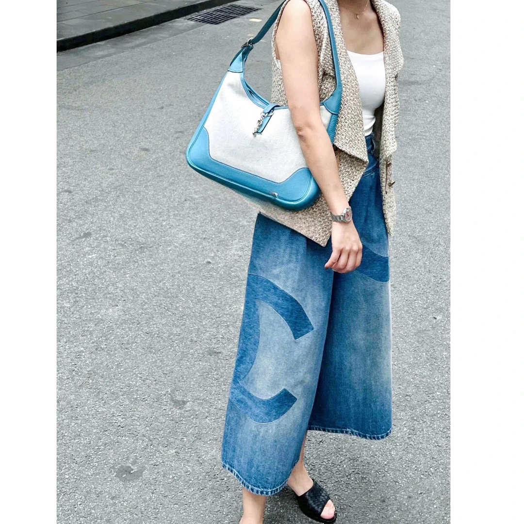 99新 Chanel/香奈儿 双双臻选/vv01384/香奈儿短裤/34码