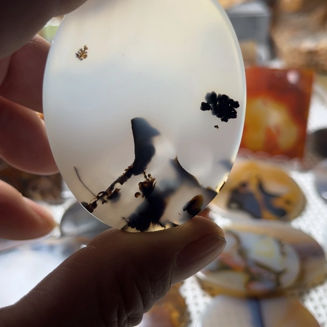 玛瑙/玉髓未镶嵌吊坠(不含链)