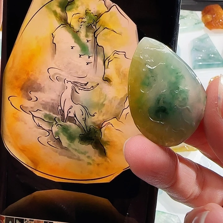 定制翡翠未镶嵌翡翠定制