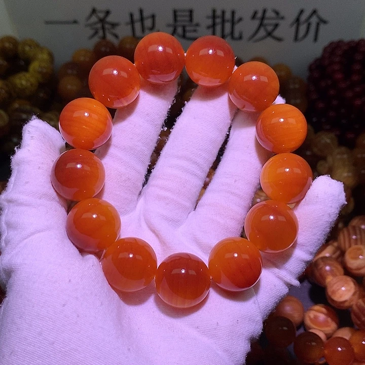 松木（琥珀木）手串/手链1.8 包浆高货
