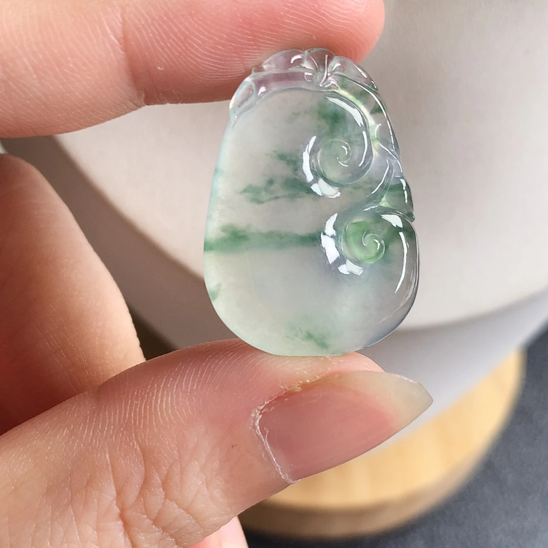 吊坠(不含链)未镶嵌翡翠如意