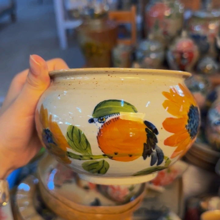 瓷片景德镇陶瓷手工手绘