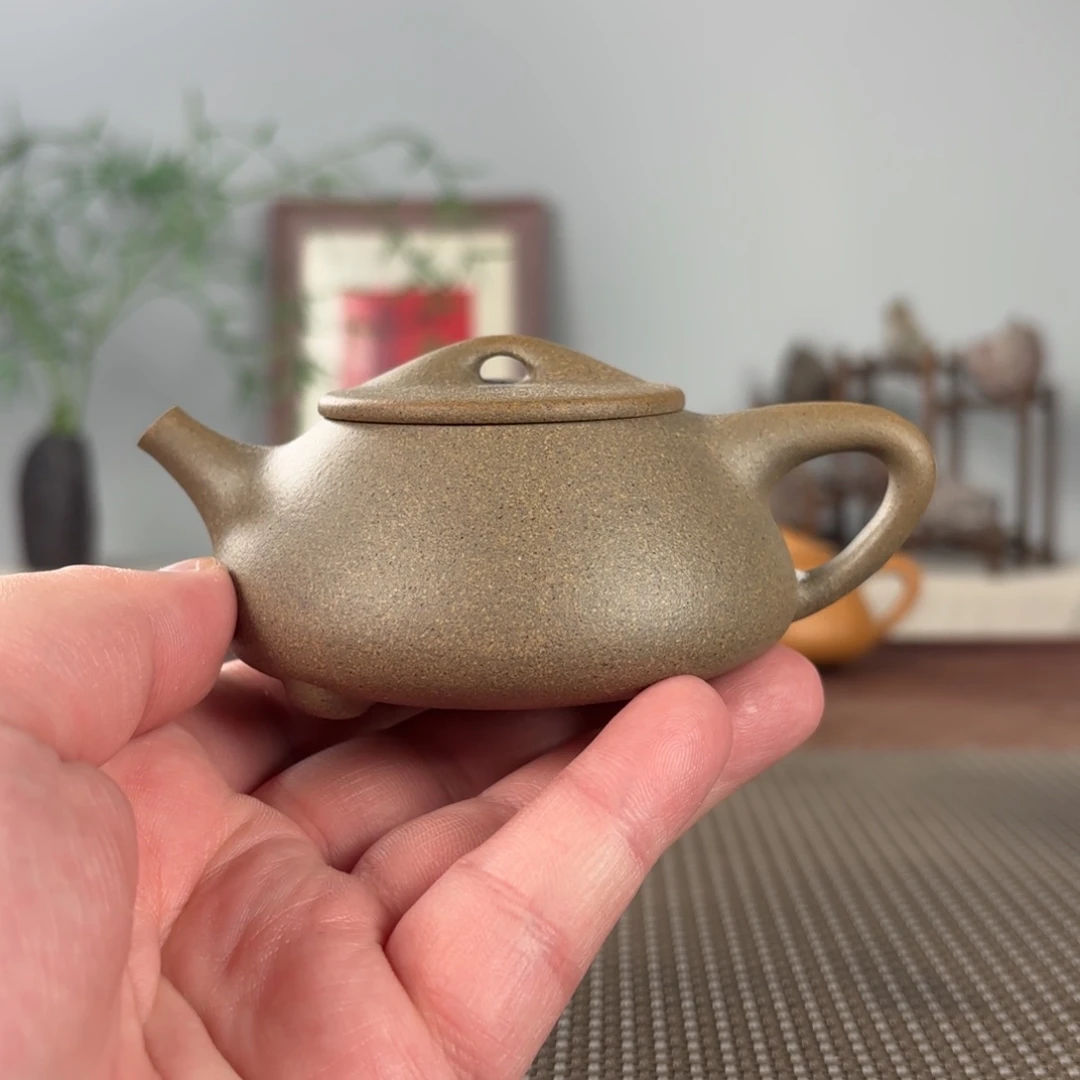 茶壶紫砂微瑕黄龙山原矿紫砂壶
