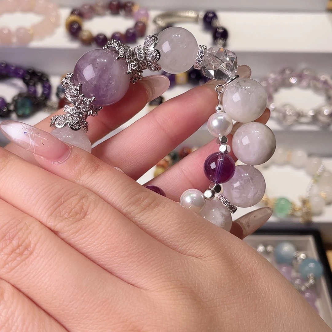 水晶手链合金?****条尺寸