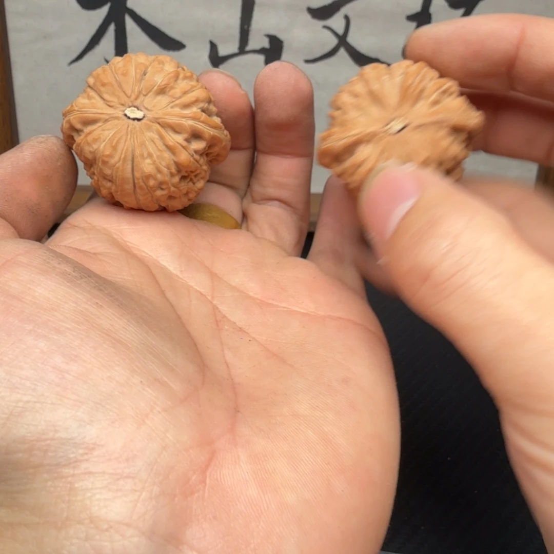 藤***甲吊坠文玩核桃40平底锅150