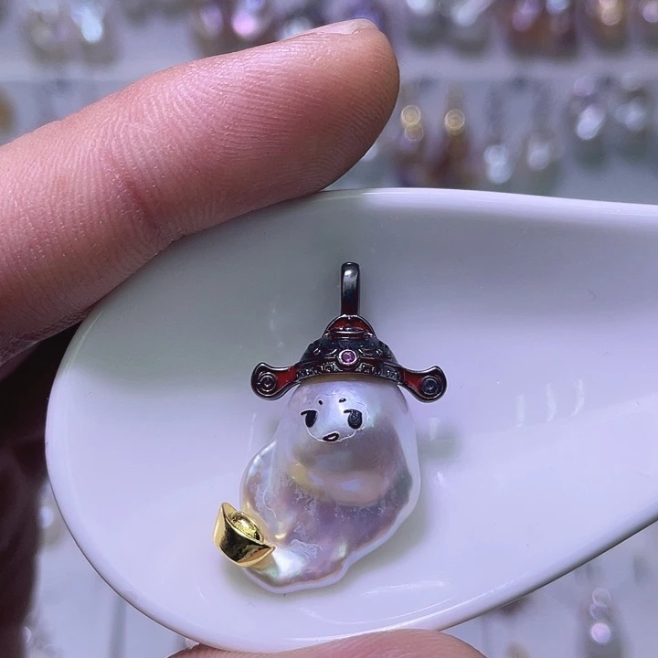 颈饰未镶嵌淡水珍珠04