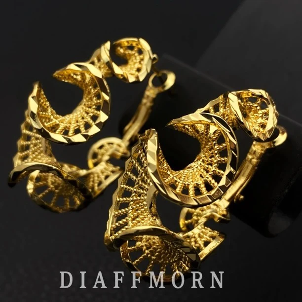 铜合金耳饰 D·F·M〖爱丽丝〗小众设计师款耳环