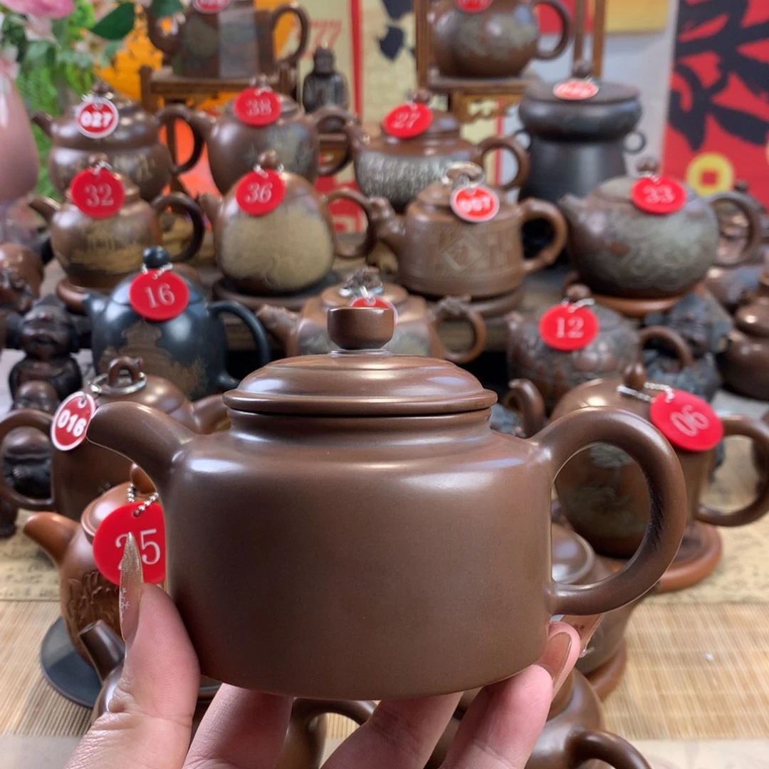 找****了素德钟壶原矿泥料