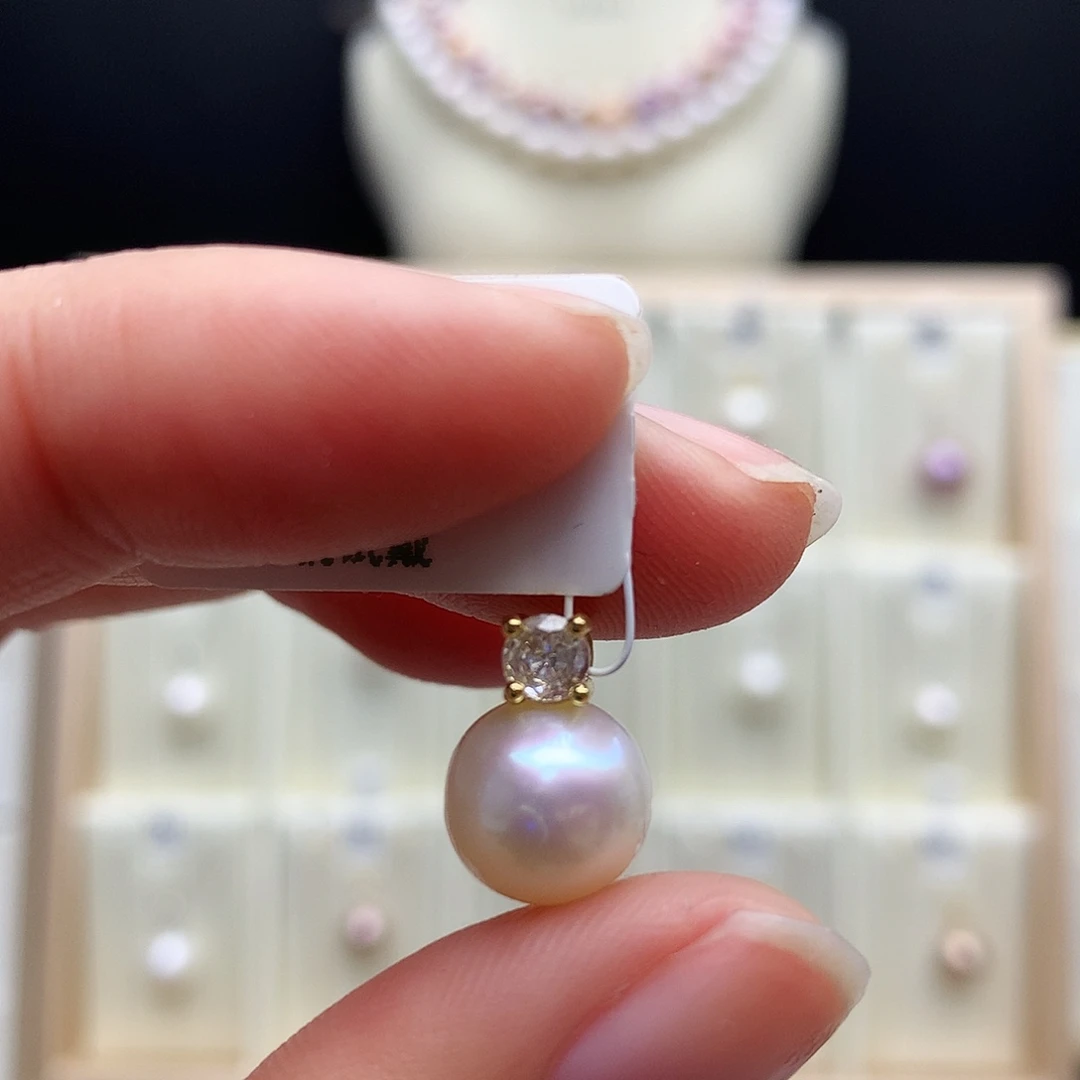 合金淡水珍珠颈饰