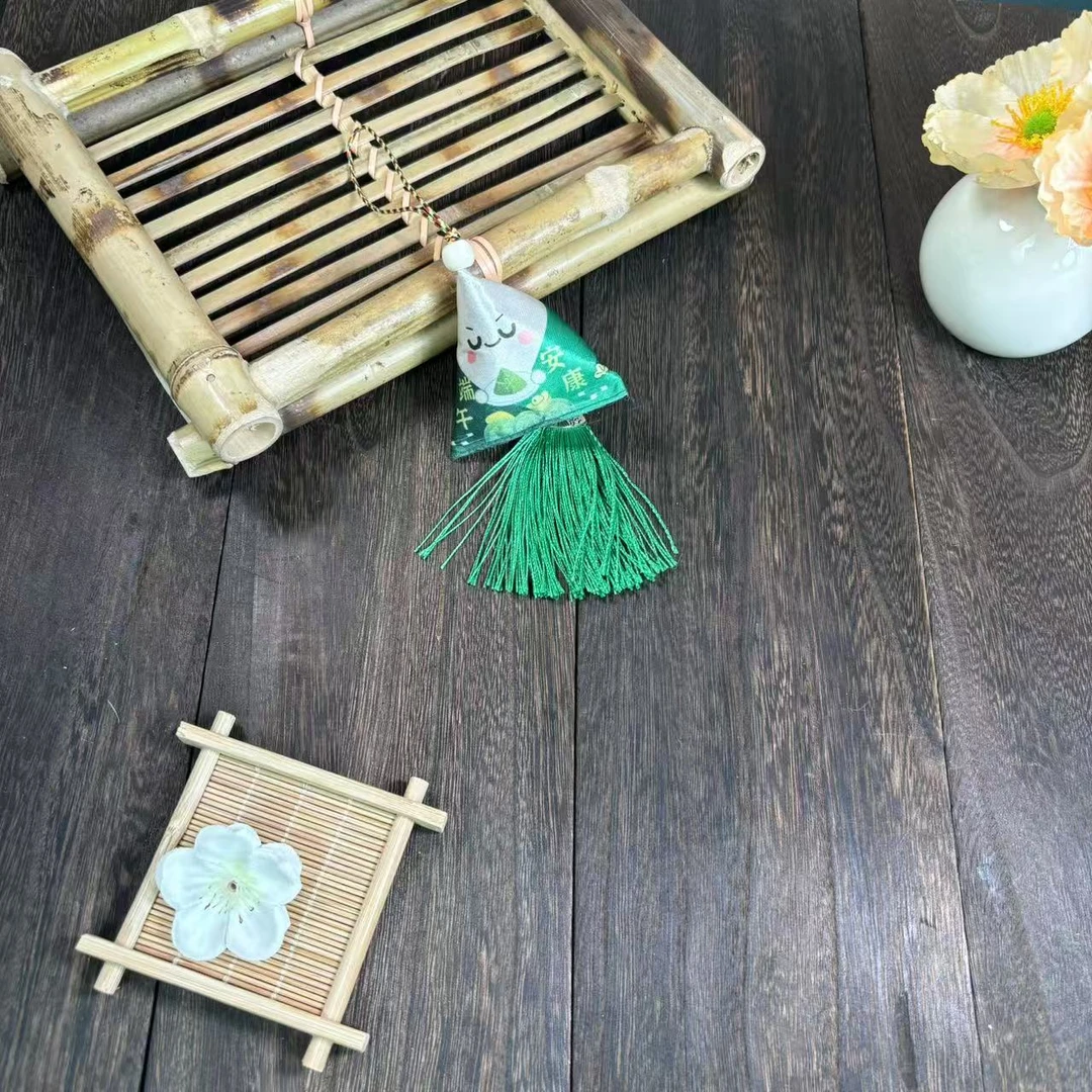 苏绣粽子香囊挂件荷包