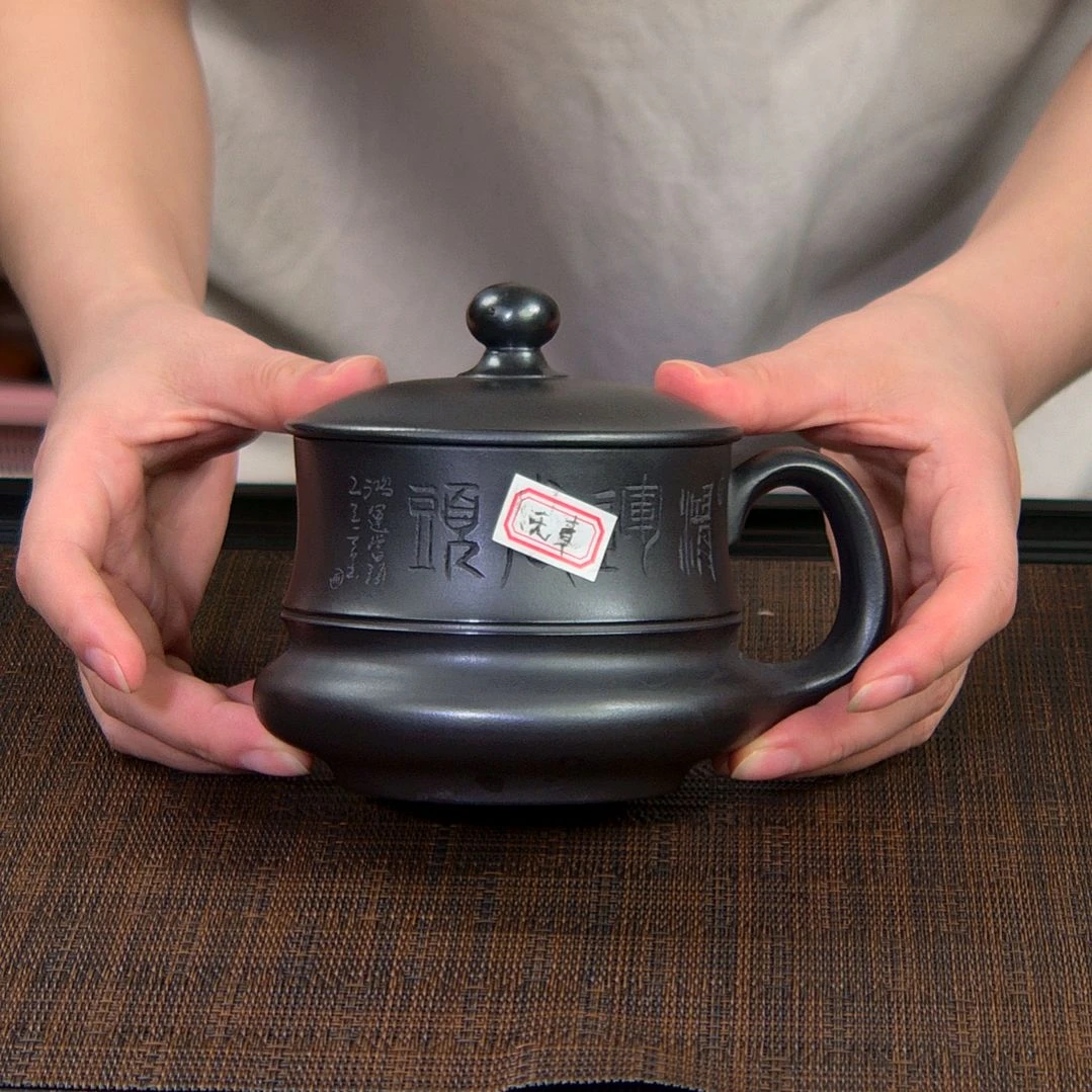 茶杯紫砂高货放漏