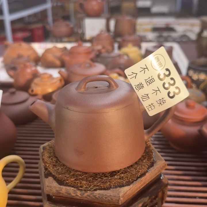 茶壶紫砂紫砂宜兴微瑕333