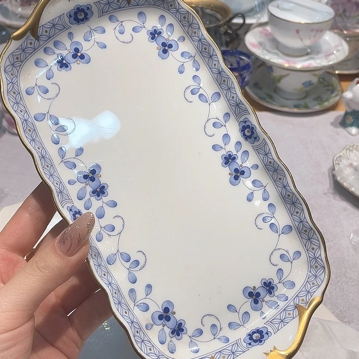 精品进口瓷器瓷片微瑕