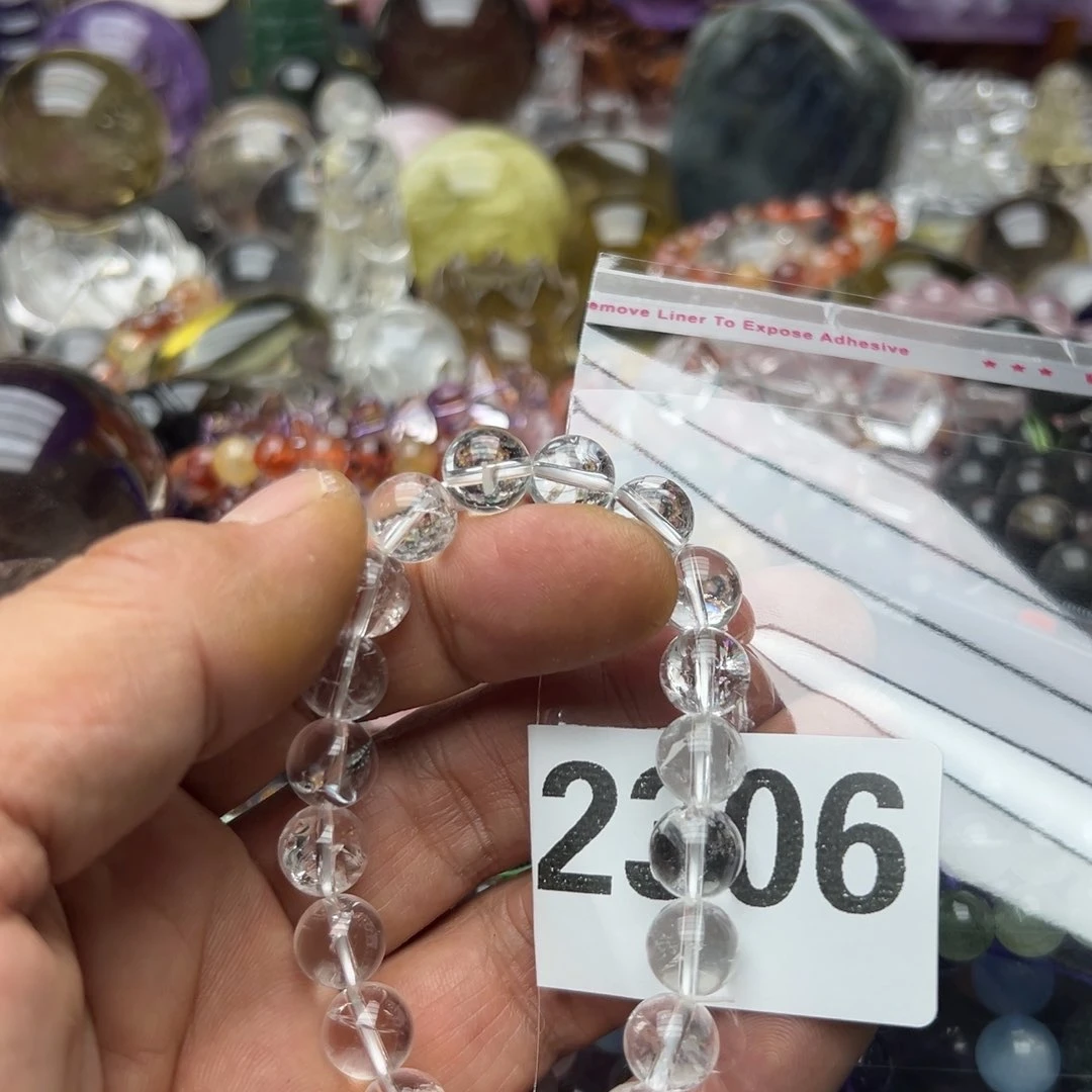 水晶摆件未镶嵌小*子水晶2306