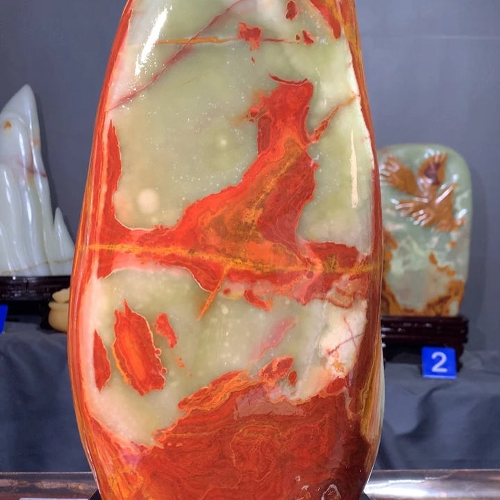 石材天然原石摆件