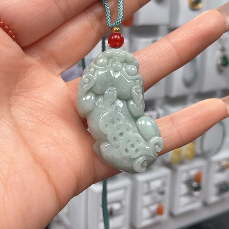 【闪购商品】翡翠耳饰未镶嵌吊坠