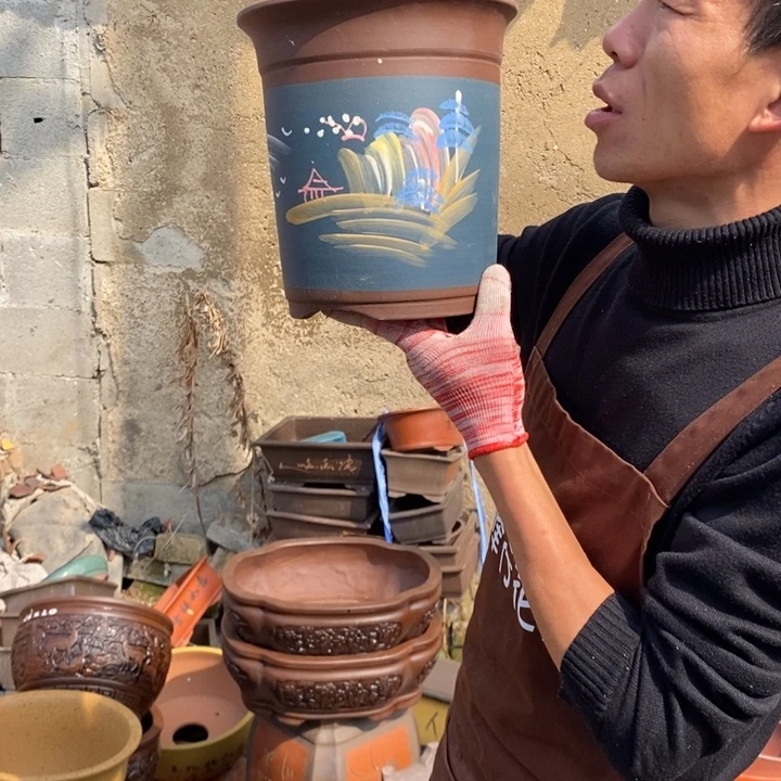 紫砂花盆紫砂壶多少钱都