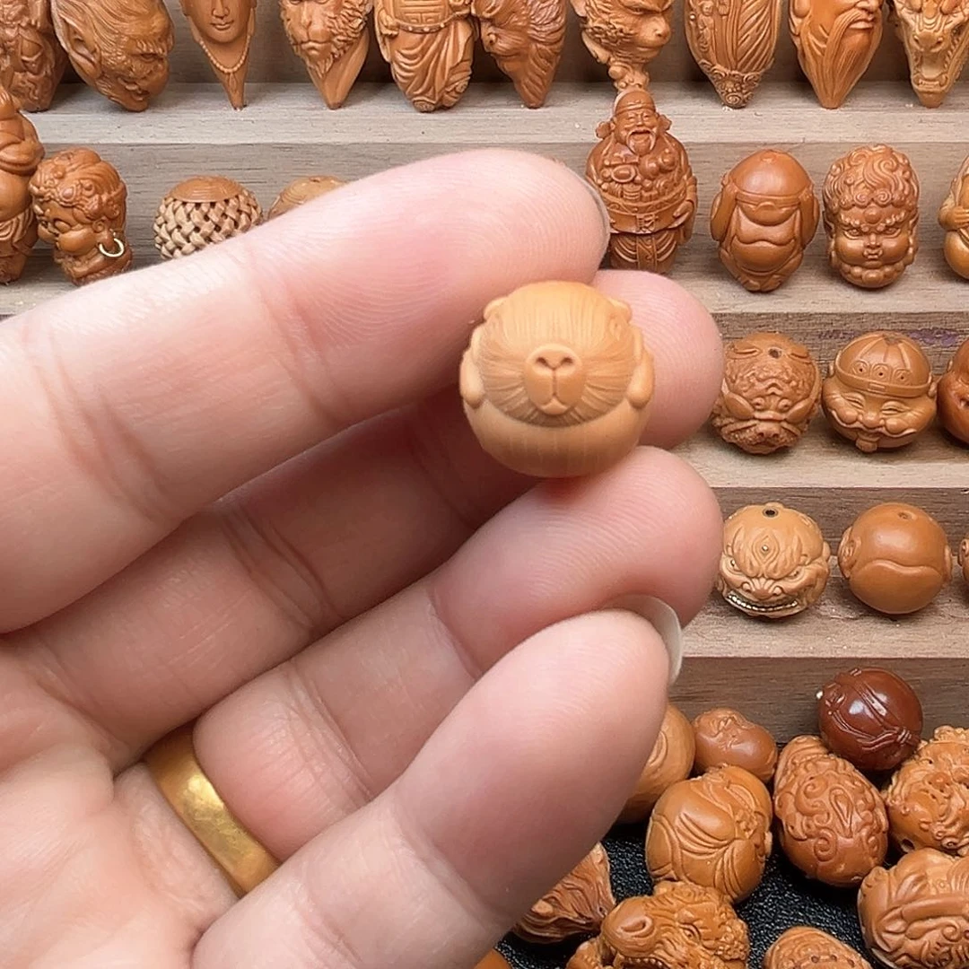 猴头核桃吊坠15尺寸