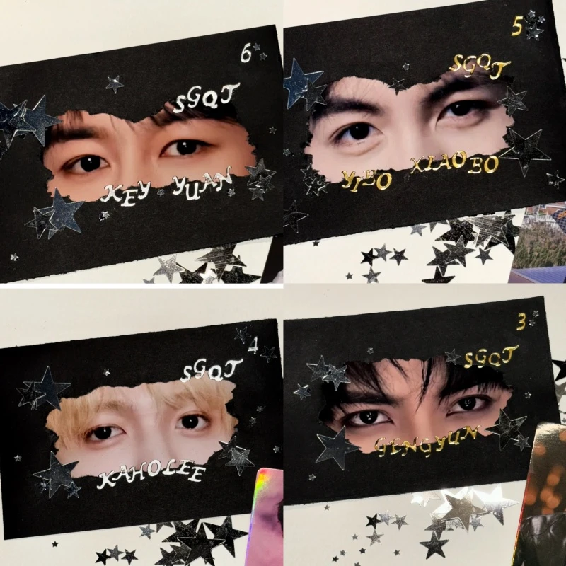 超美眼睛自制明星乙游恋与深空周边应援物料DIY无料材料包