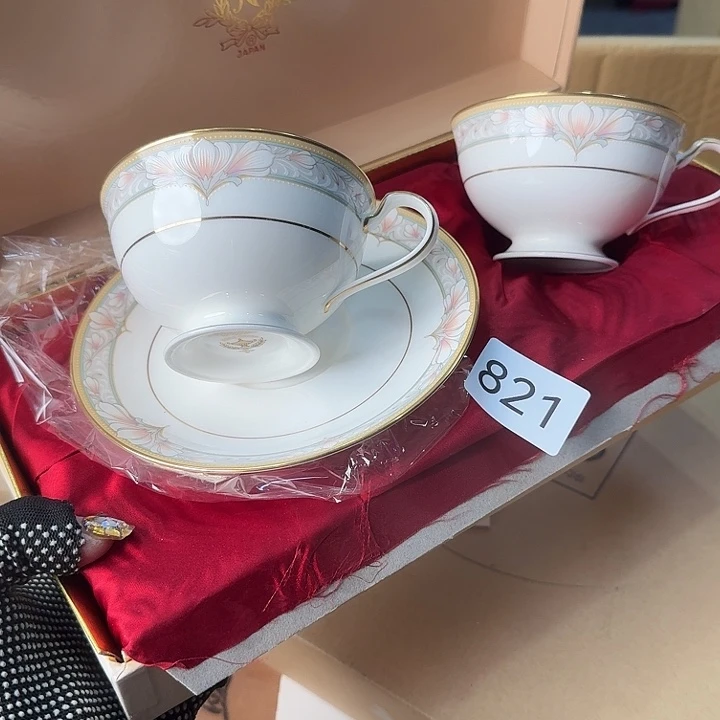 瓷片很好看的咖啡杯