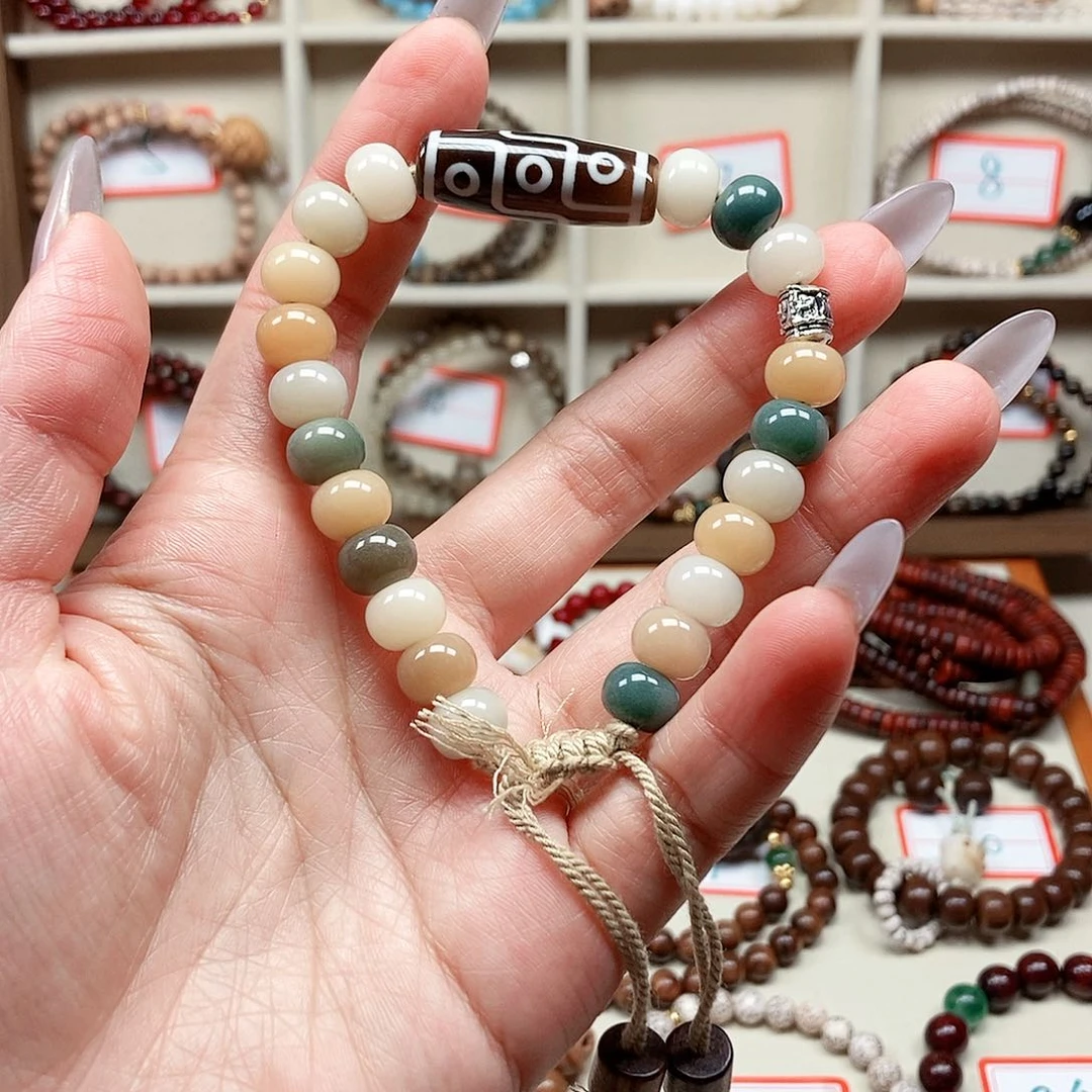 香榧木菩提子手串