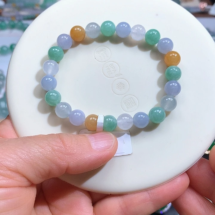 翡翠未镶嵌手串34