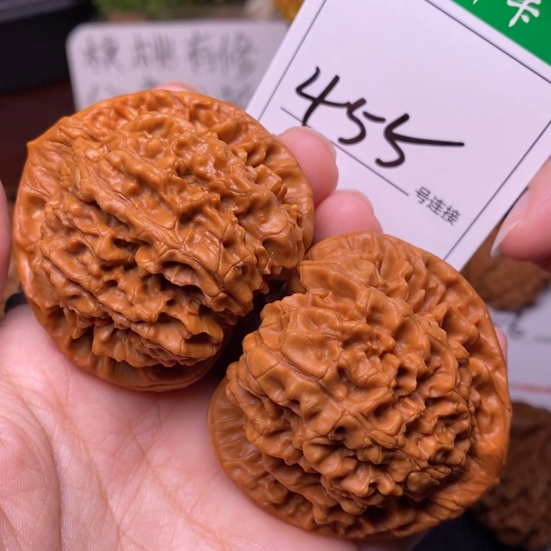 把件文玩核桃455官帽5.1
