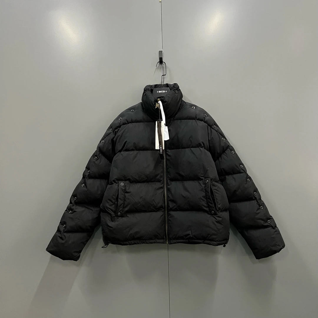 PL 侧边排扣棉服 020048