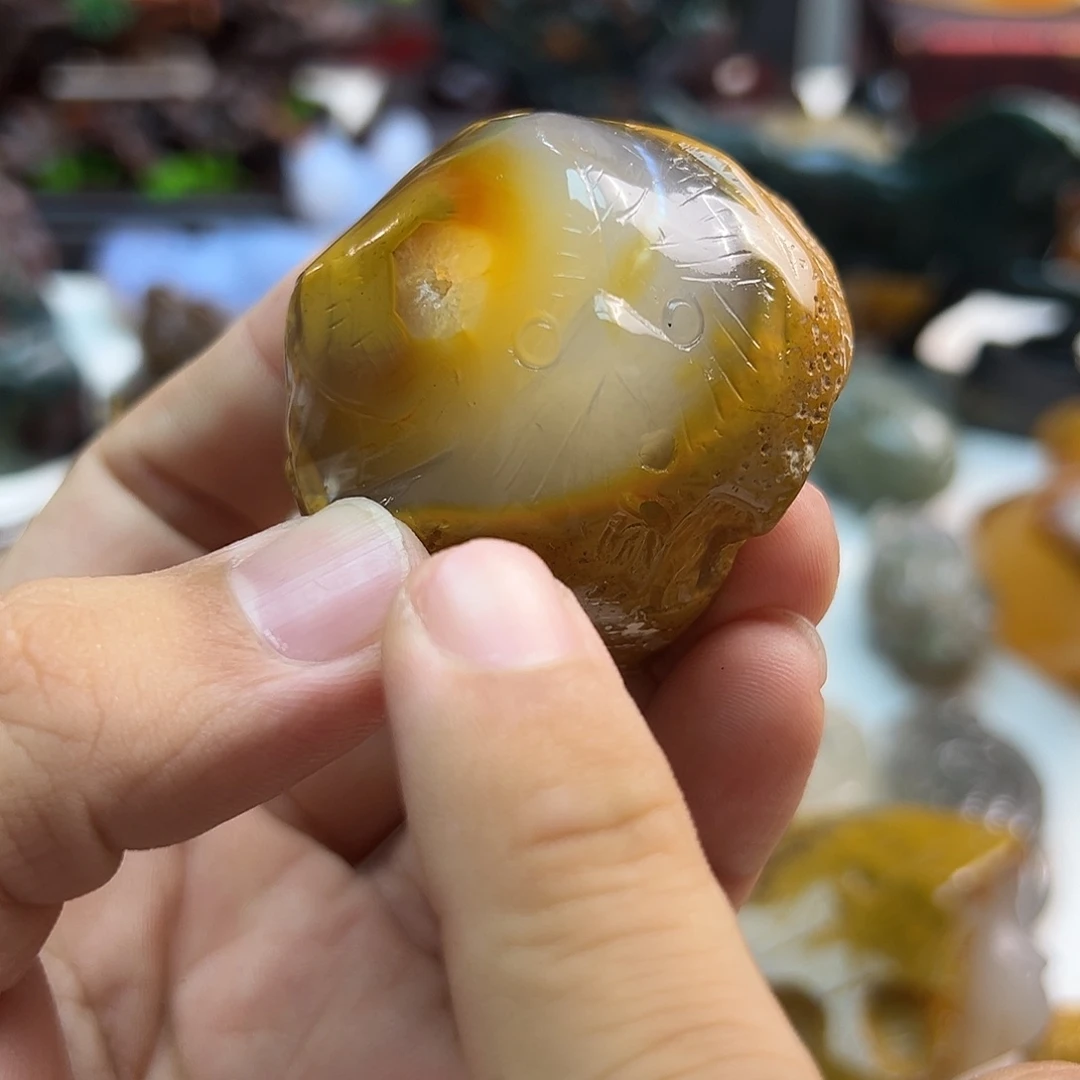 玛瑙/玉髓未镶嵌颈饰